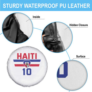 Haiti Haitian Flag Spare Tire Cover Proud Haitienne Cheer Country Favorite Spirit Game Caribbean Souvenir