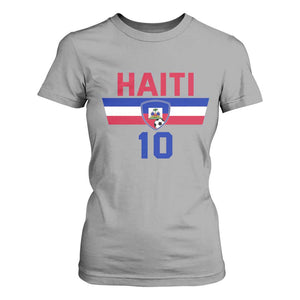 Haiti Haitian Flag T Shirt For Women Proud Haitienne Cheer Country Favorite Spirit Game Caribbean Souvenir
