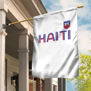 Haiti Flag Crest Garden Flag Haitian Pride National Heritage Patriotic Graphic