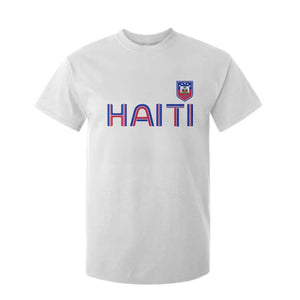 Haiti Flag Crest T Shirt For Kid Haitian Pride National Heritage Patriotic Graphic