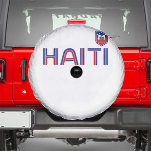 Haiti Flag Crest Spare Tire Cover Haitian Pride National Heritage Patriotic Graphic