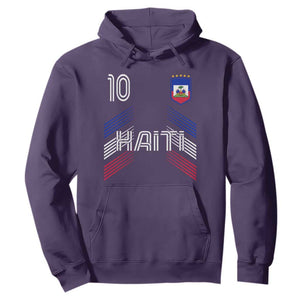 Haiti Soccer Hoodie Haitian Football Fan Pride National Team Support Graphic