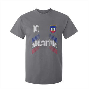 Haiti Soccer T Shirt For Kid Haitian Football Fan Pride National Team Support Graphic