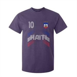 Haiti Soccer T Shirt For Kid Haitian Football Fan Pride National Team Support Graphic