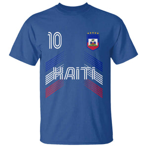 Haiti Soccer T Shirt Haitian Football Fan Pride National Team Support Graphic