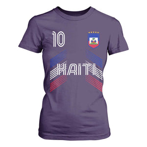 Haiti Soccer T Shirt For Women Haitian Football Fan Pride National Team Support Graphic