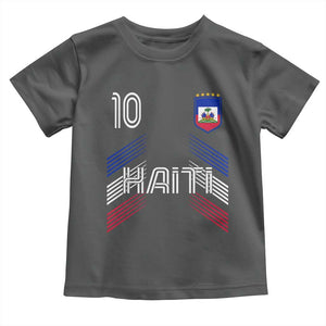 Haiti Soccer Toddler T Shirt Haitian Football Fan Pride National Team Support Graphic