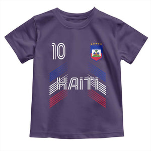 Haiti Soccer Toddler T Shirt Haitian Football Fan Pride National Team Support Graphic