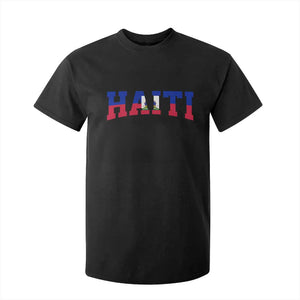 Vintage Haiti T Shirt For Kid Varsity Haitian Flag Classic Haitian Pride College Style