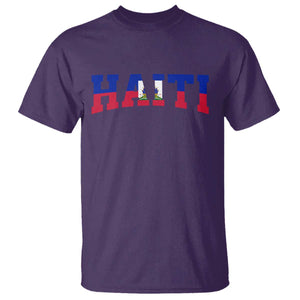 Vintage Haiti T Shirt Varsity Haitian Flag Classic Haitian Pride College Style