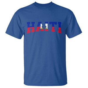Vintage Haiti T Shirt Varsity Haitian Flag Classic Haitian Pride College Style