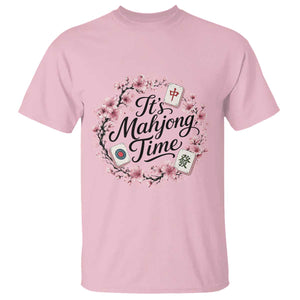 Mahjong T Shirt Floral Mah Jongg