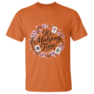 Mahjong T Shirt Floral Mah Jongg