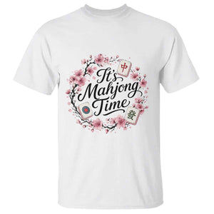 Mahjong T Shirt Floral Mah Jongg
