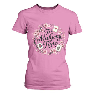 Mahjong T Shirt For Women Floral Mah Jongg