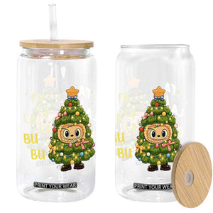 Funny Christmas Glass Can Fa La La La Bu Bu Xmas Song Kawaii Bubu TS10 Print Your Wear