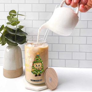 Funny Christmas Glass Can Fa La La La Bu Bu Xmas Song Kawaii Bubu TS10 Print Your Wear