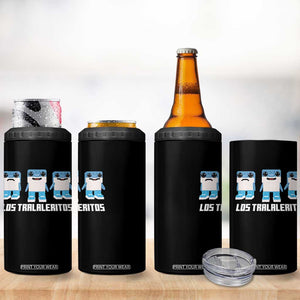 Italian Brainrot Meme Shark 4 in 1 Can Cooler Tumbler Tralalero Tralala Los Tralaleritos Funny Animals TS10 Print Your Wear