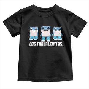 Italian Brainrot Meme Shark Toddler T Shirt Tralalero Tralala Los Tralaleritos Funny Animals TS10 Black Print Your Wear