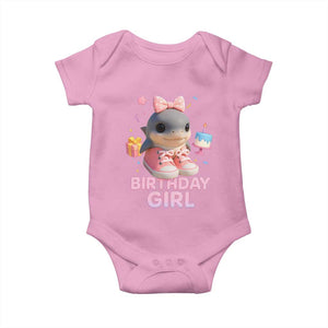 Birthday Girl Baby Onesie Italian Brainrot Meme Party Funny Las Tralaleritas TS10 Light Pink Print Your Wear