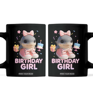 Birthday Girl Coffee Mug Italian Brainrot Meme Party Funny Las Tralaleritas TS10 Black Print Your Wear