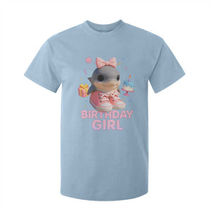 Birthday Girl T Shirt For Kid Italian Brainrot Meme Party Funny Las Tralaleritas TS10 Light Blue Print Your Wear