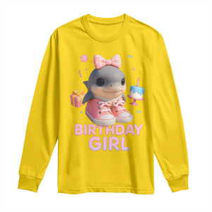 Birthday Girl Long Sleeve Shirt Italian Brainrot Meme Party Funny Las Tralaleritas TS10 Daisy Print Your Wear