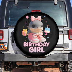 Birthday Girl Spare Tire Cover Italian Brainrot Meme Party Funny Las Tralaleritas TS10 No hole Black Print Your Wear