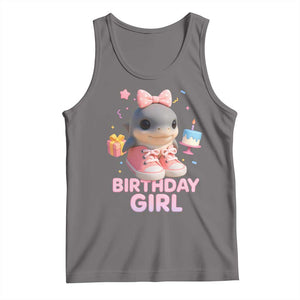 Birthday Girl Tank Top Italian Brainrot Meme Party Funny Las Tralaleritas TS10 Deep Heather Print Your Wear