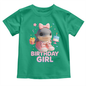 Birthday Girl Toddler T Shirt Italian Brainrot Meme Party Funny Las Tralaleritas TS10 Irish Green Print Your Wear
