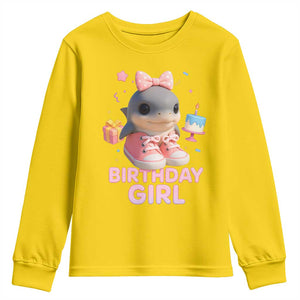 Birthday Girl Youth Sweatshirt Italian Brainrot Meme Party Funny Las Tralaleritas TS10 Daisy Print Your Wear