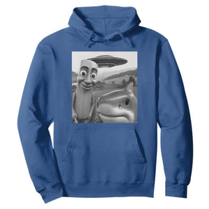 Funny Italian Brainrot Meme Hoodie Funny Tung Tung Tung Sahur Tralalero Tralala Selfie TS10 Royal Blue Print Your Wear
