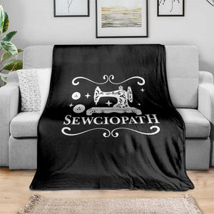 Sewing Lover Throw Blanket Sewciopath Quilter Gift TS10 Print Your Wear