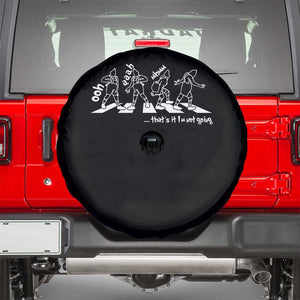Funny Christmas Grin Spare Tire Cover Thats It Im Not Going TS10 Black Print Your Wear