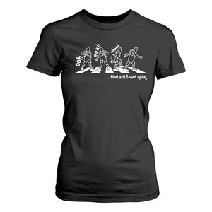 Funny Christmas Grin T Shirt For Women Thats It Im Not Going TS10 Black Print Your Wear