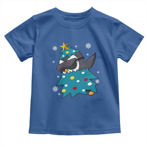 Christmas Penguin Toddler T Shirt Funny Animals Xmas Tree Lights Boys Kids TS10 Royal Blue Print Your Wear
