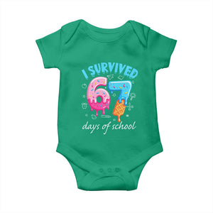 I Survived 67 Days of School Funny Six Seven Meme Baby Onesie Baseball Ice Cream Dripping TS10 Irish Green Print Your Wear