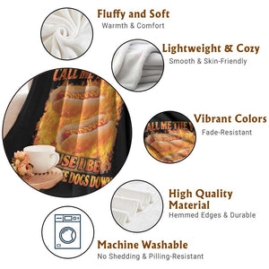 Funny Hard Hot Dog Meme Throw Blanket Call Me The Vet Cause I Be Bootleg TS10 Print Your Wear