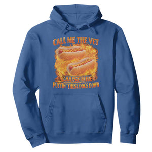 Funny Hard Hot Dog Meme Hoodie Call Me The Vet Cause I Be Bootleg TS10 Royal Blue Print Your Wear