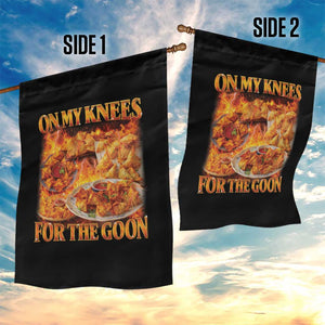 Funny Crab Rangoon Meme Garden Flag Vintage 90s Style On My Knees Bootleg Graphic TS10 Print Your Wear