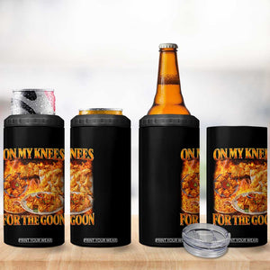 Funny Crab Rangoon Meme 4 in 1 Can Cooler Tumbler Vintage 90s Style On My Knees Bootleg Graphic TS10 Print Your Wear