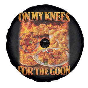 Funny Crab Rangoon Meme Spare Tire Cover Vintage 90s Style On My Knees Bootleg Graphic TS10 Print Your Wear