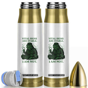 Frog Medic Bullet Tumbler Funny Animal EMT Emergency Health Workers TS10 White Print Your Wear