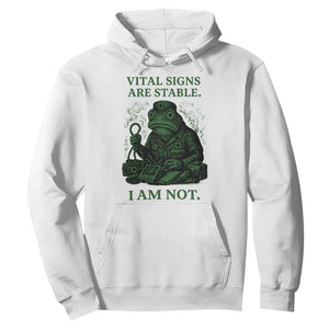 Frog Medic Hoodie Funny Animal EMT Emergency Health Workers TS10 White Print Your Wear
