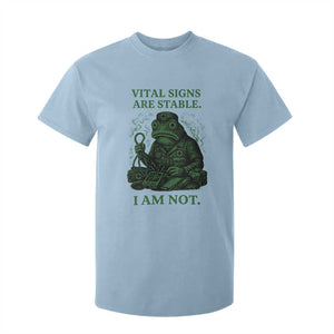 Frog Medic T Shirt For Kid Funny Animal EMT Emergency Health Workers TS10 Light Blue Print Your Wear