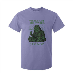 Frog Medic T Shirt For Kid Funny Animal EMT Emergency Health Workers TS10 Violet Print Your Wear