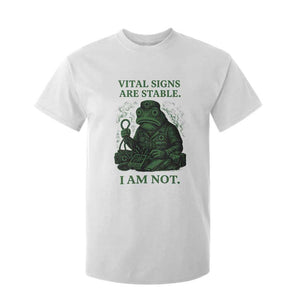 Frog Medic T Shirt For Kid Funny Animal EMT Emergency Health Workers TS10 White Print Your Wear