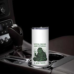 Frog Medic Skinny Tumbler Funny Animal EMT Emergency Health Workers TS10 Print Your Wear