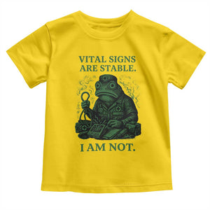 Frog Medic Toddler T Shirt Funny Animal EMT Emergency Health Workers TS10 Daisy Print Your Wear