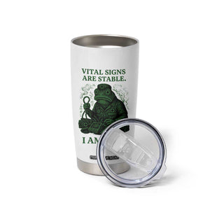 Frog Medic Tumbler Cup Funny Animal EMT Emergency Health Workers TS10 Print Your Wear